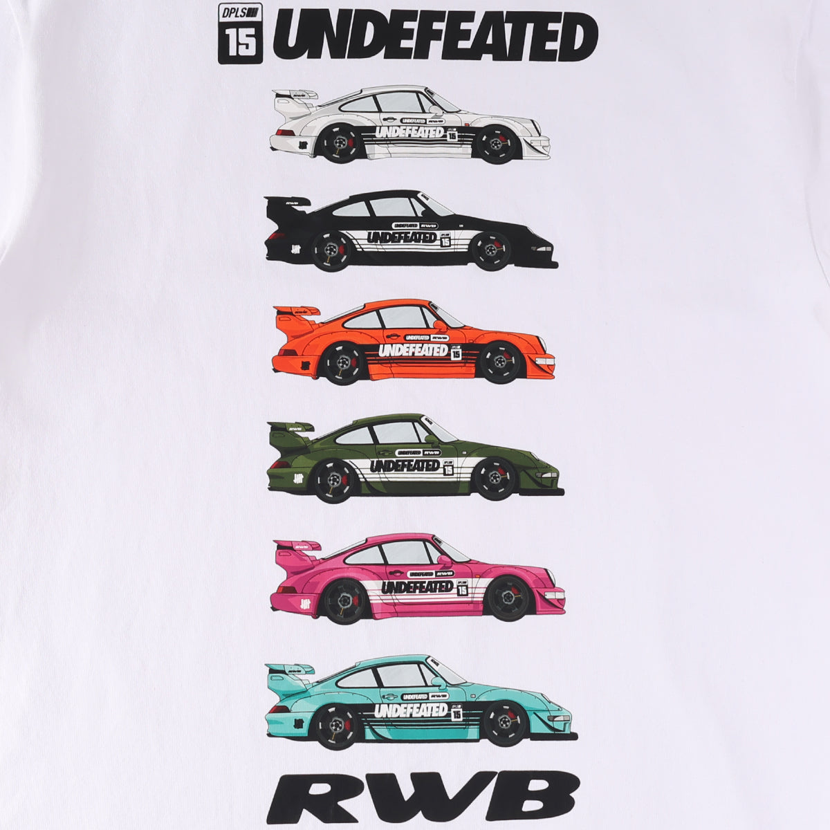 Undefeated x RWB powered by DPLS Tee 05