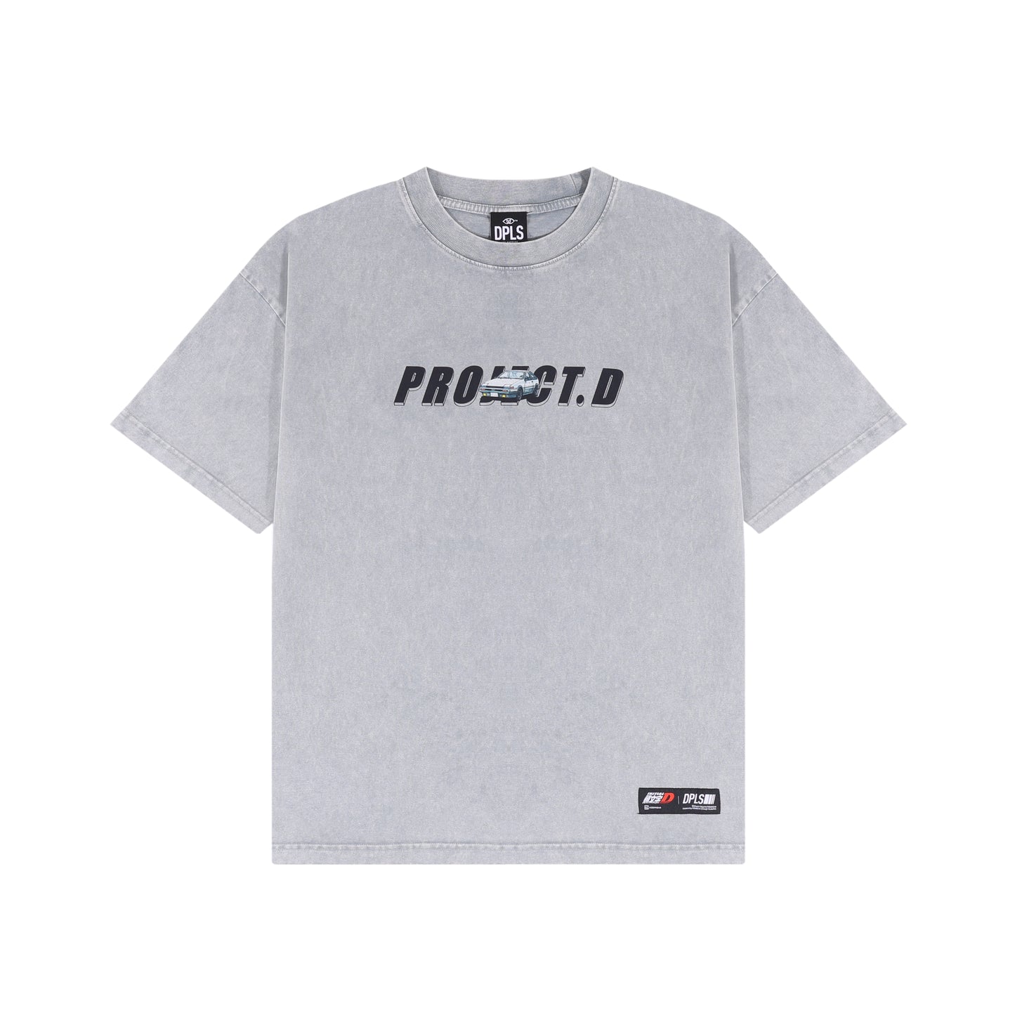Initial D x DPLS T-Shirt Grey