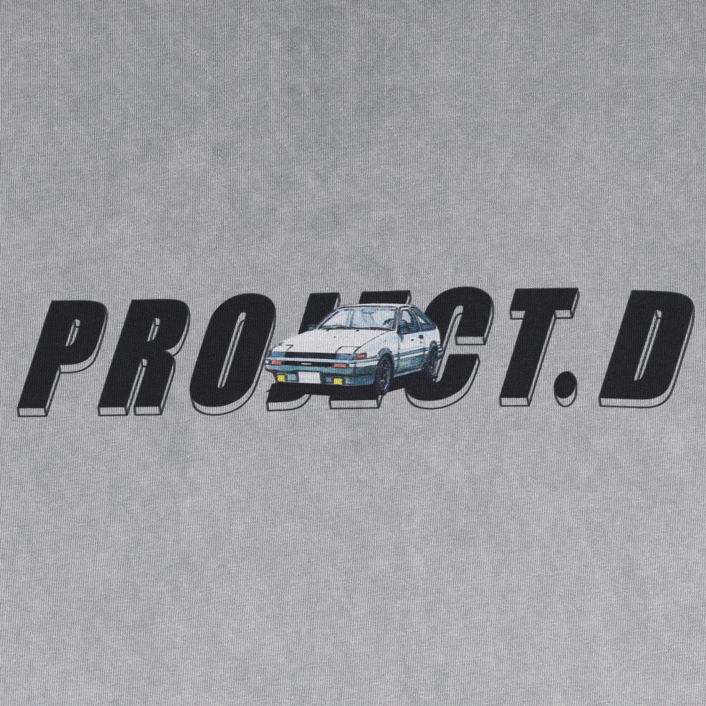 Initial D x DPLS T-Shirt Grey