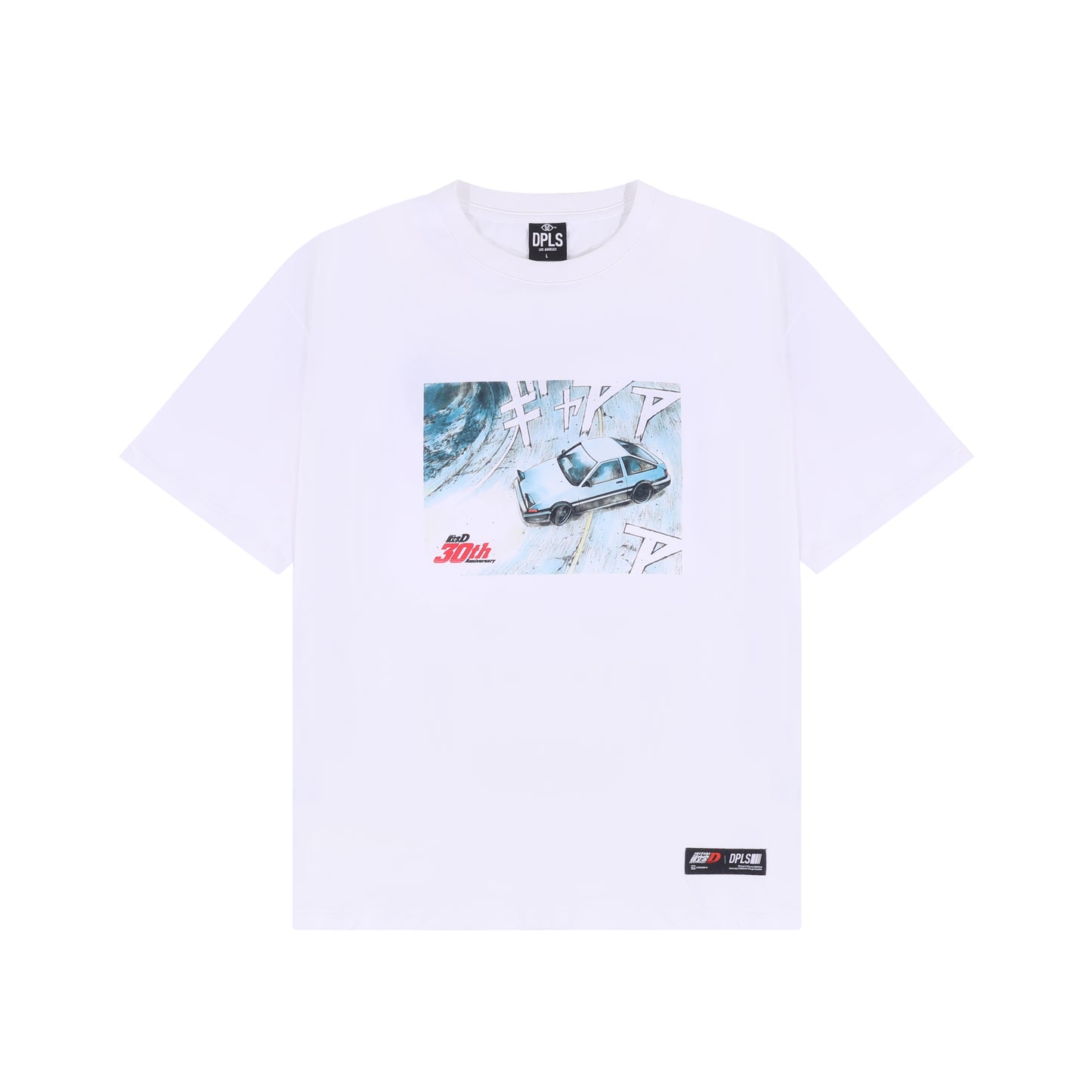 Initial D x DPLS T-shirt White