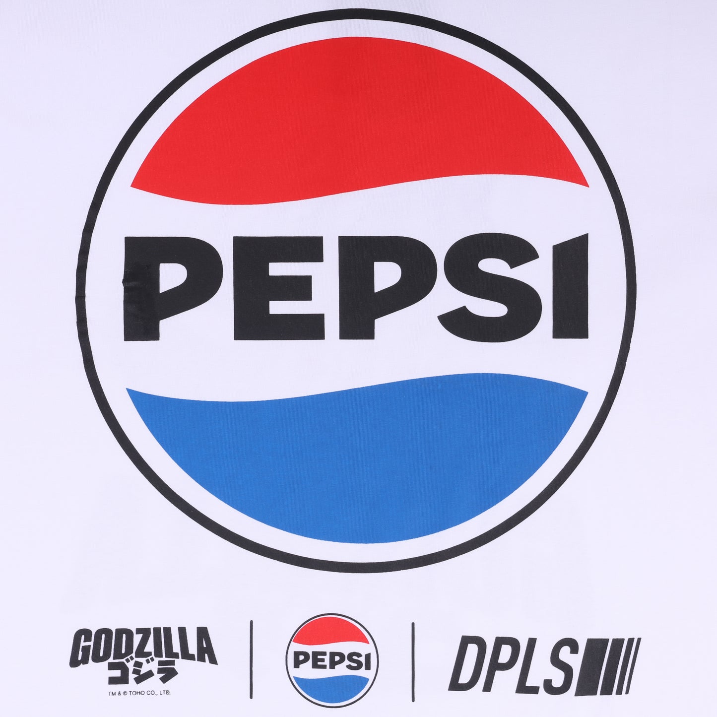 Godzilla x Pepsi x DPLS T-shirt White