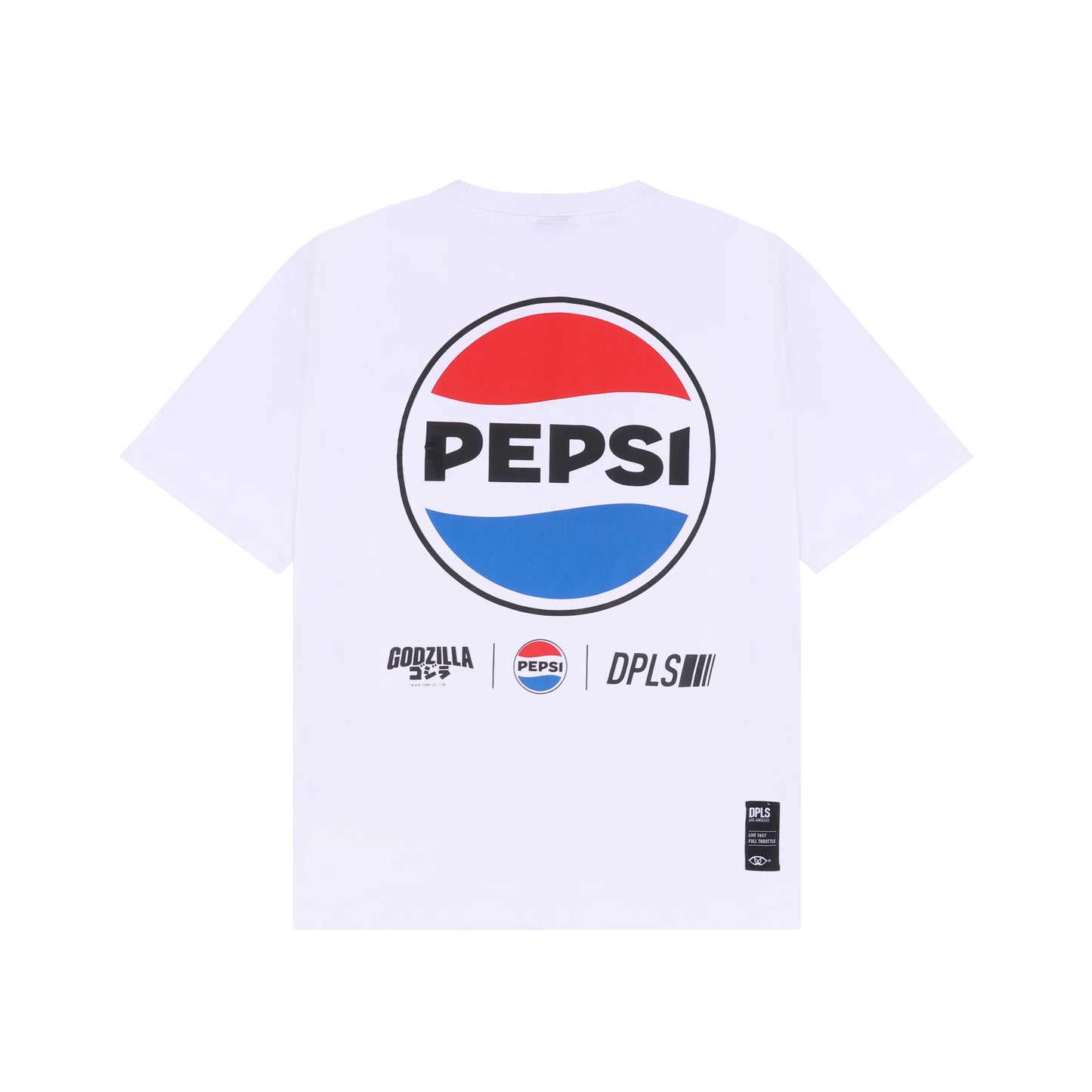Godzilla x Pepsi x DPLS T-shirt White