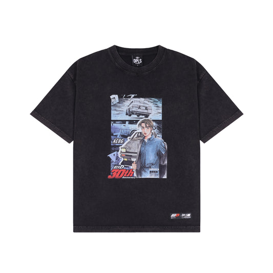 Initial D x DPLS T-shirt Black