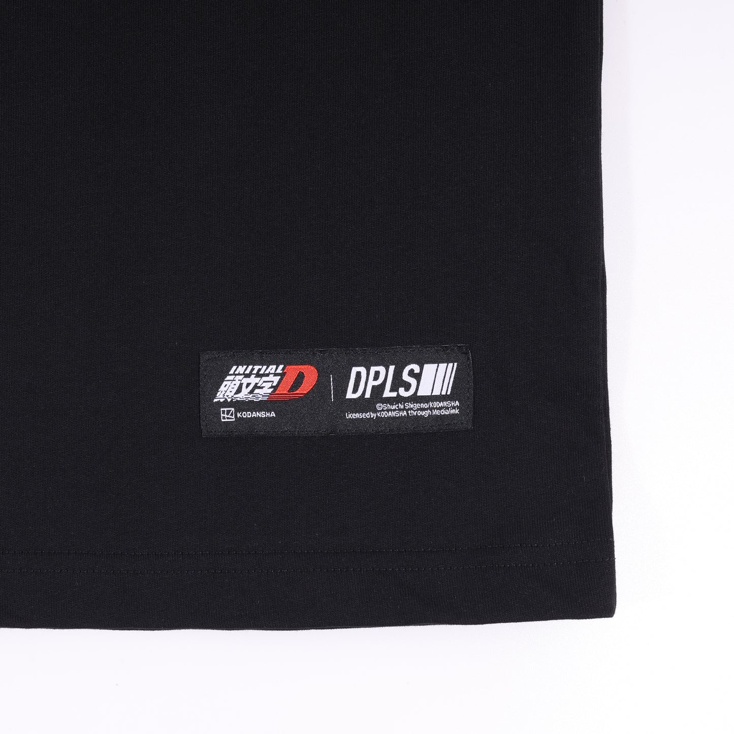 Initial D x DPLS T-shirt Black 2