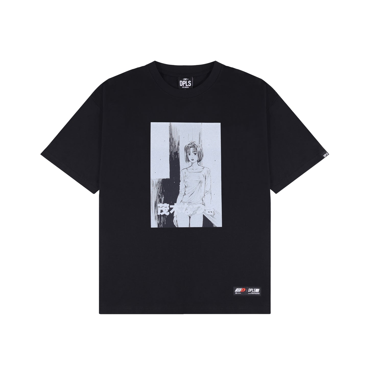 Initial D x DPLS T-shirt Black 2