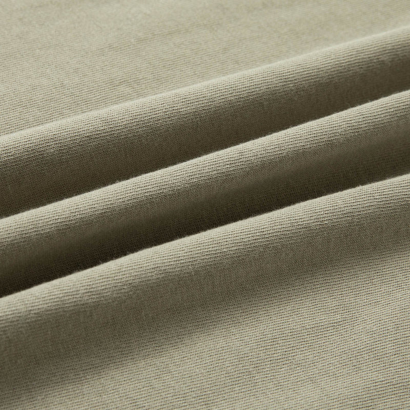 HOLOGRAM REFLECTIVE POCKET TEE - LIGHT OLIVE