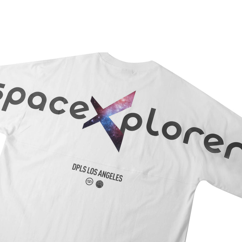 SPACE XPLORER CLASSIC TEE - WHITE