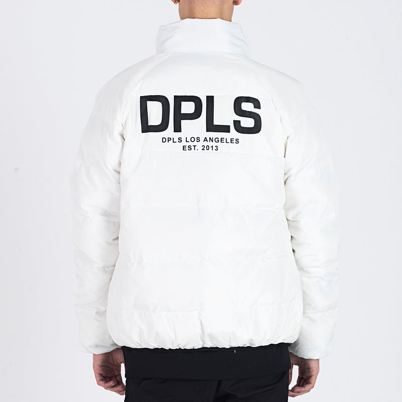 D NATION REV LITE DOWN JACKET - WHITE