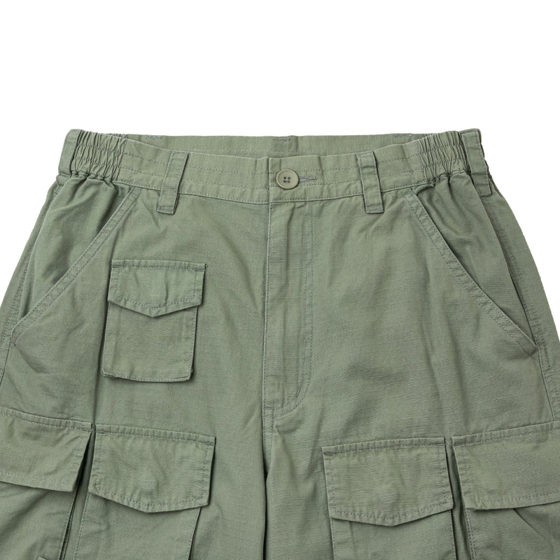 9 POCKETS CARGO PANTS - BAMBOO