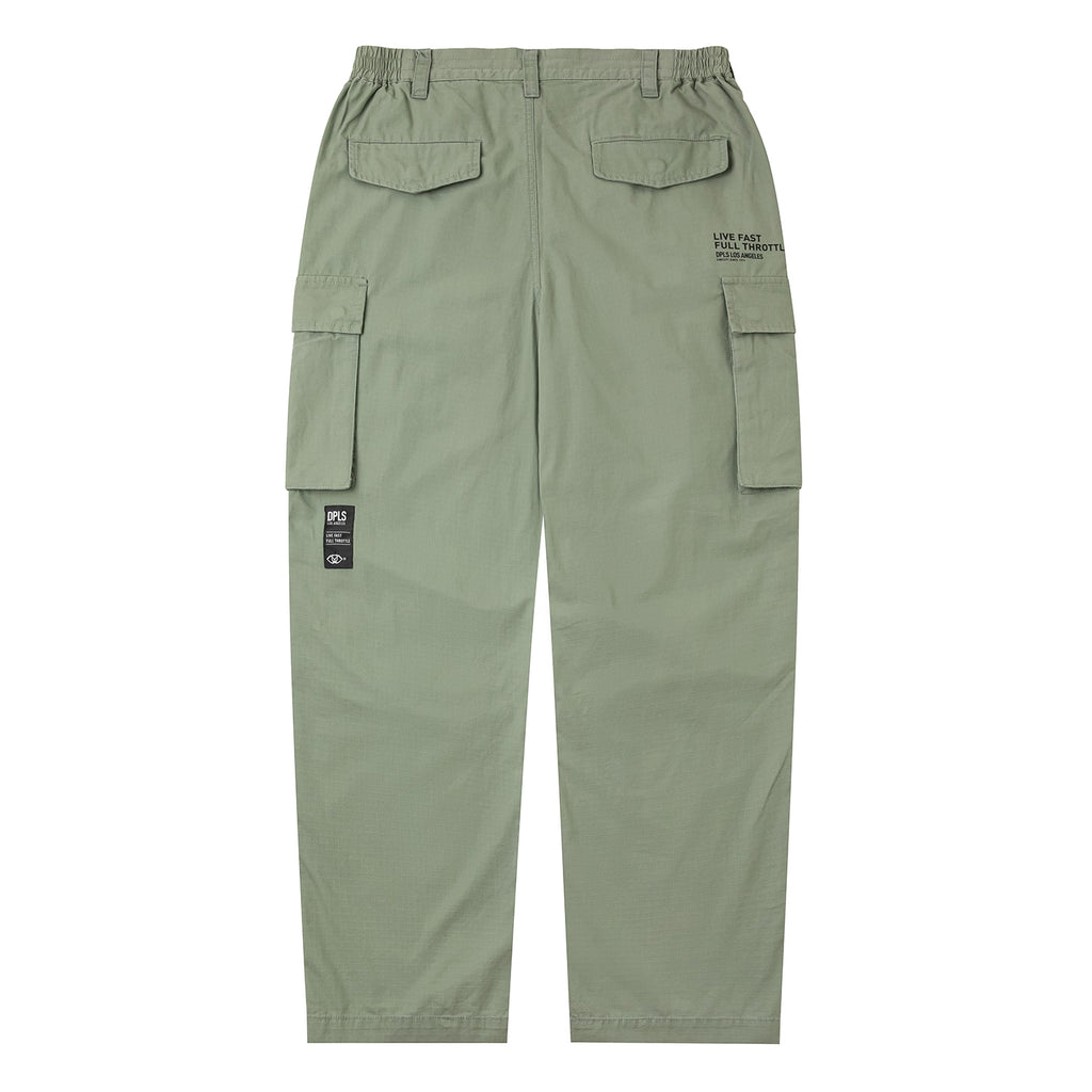 9 POCKETS CARGO PANTS - BAMBOO