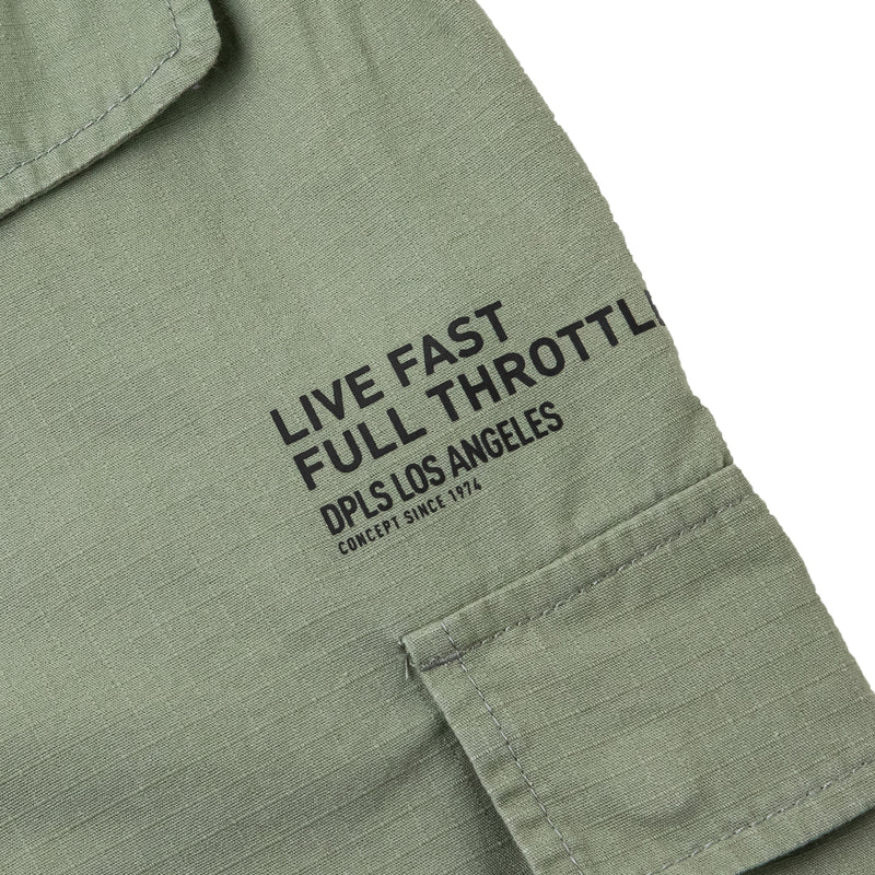 9 POCKETS CARGO PANTS - BAMBOO