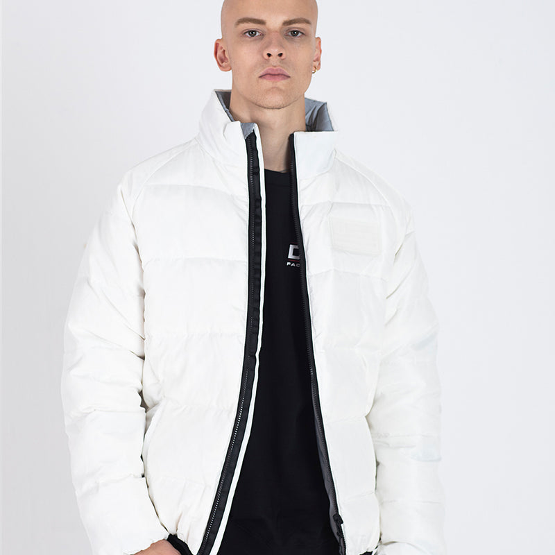 D NATION REV LITE DOWN JACKET - WHITE