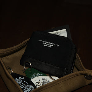 OG LOGO CANVAS WALLET - BLACK (1342392238151)