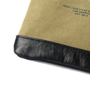 OG LOGO CANVAS COIN CASE - OLIVE (1308008448071)