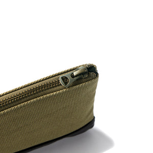 OG LOGO CANVAS COIN CASE - OLIVE (1308008448071)