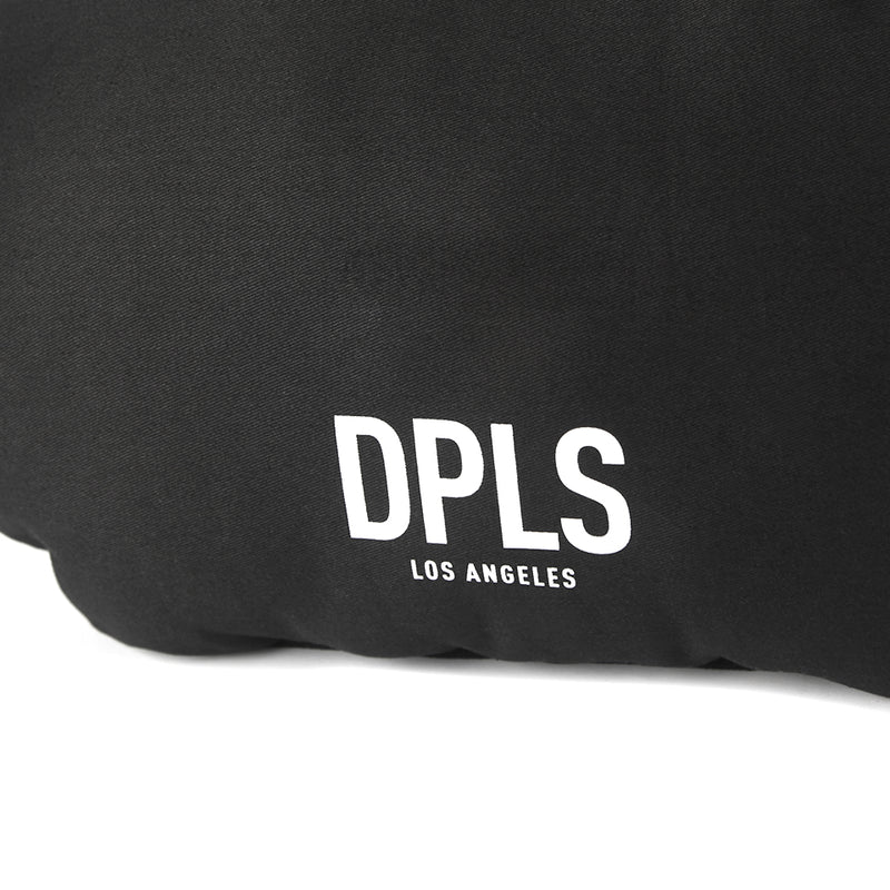 DDD LOGO CUSHION - BLACK (1472515276871)