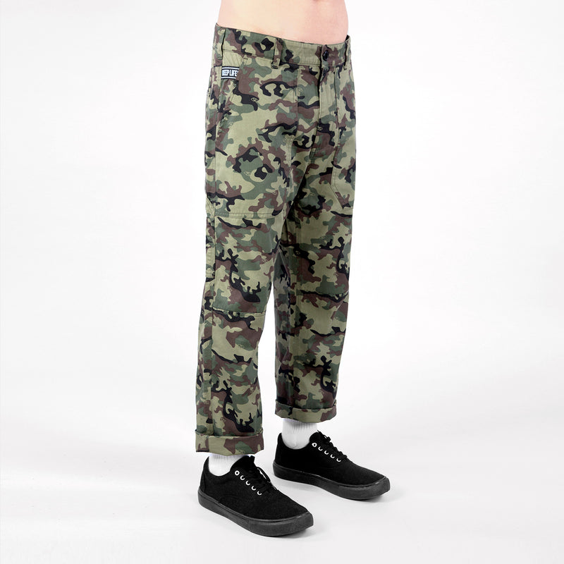 UTILITY PANTS - OLIVE (227515596821)