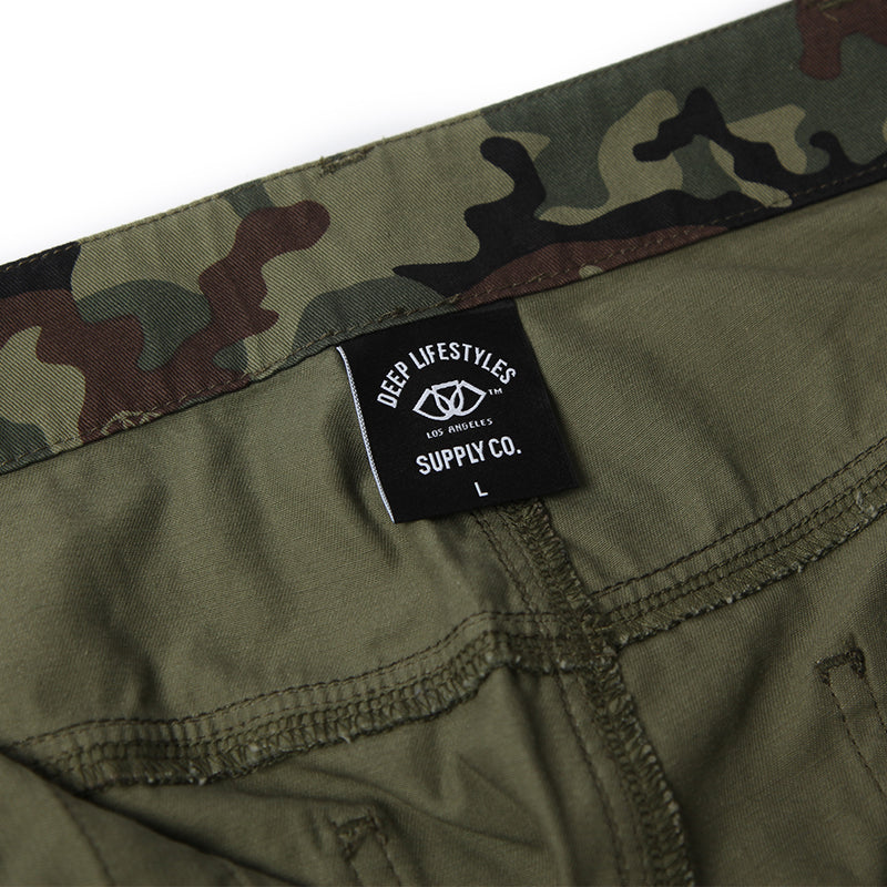 UTILITY PANTS - OLIVE (227515596821)