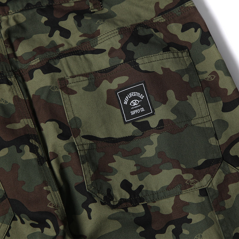 UTILITY PANTS - OLIVE (227515596821)