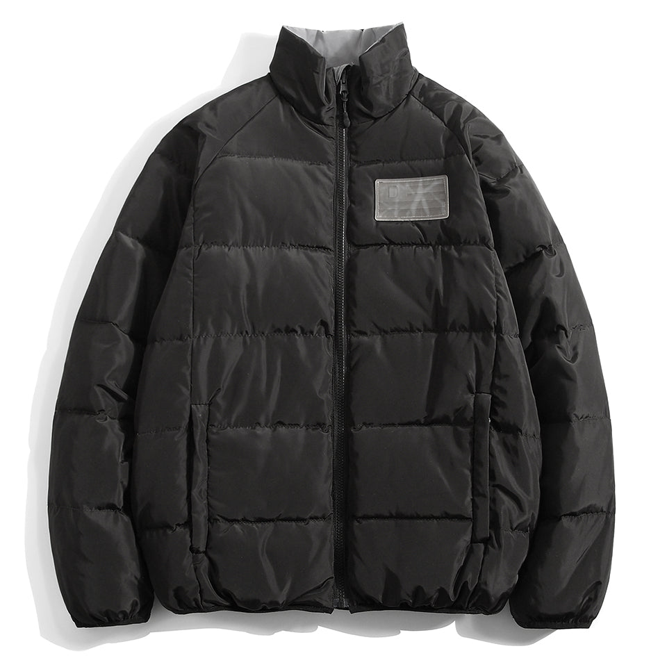 D NATION REV LITE DOWN JACKET - BLACK