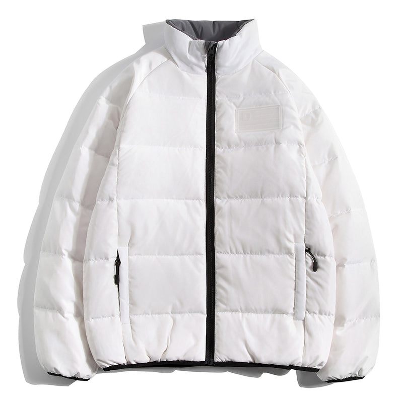 D NATION REV LITE DOWN JACKET - WHITE