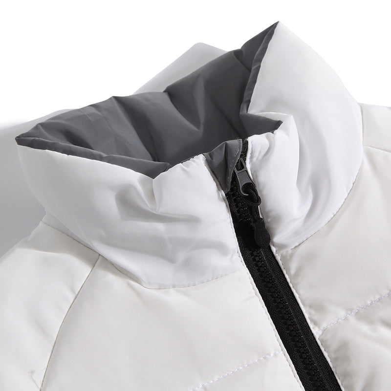 D NATION REV LITE DOWN JACKET - WHITE