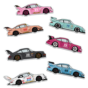 DPLS X RWB STICKER SET