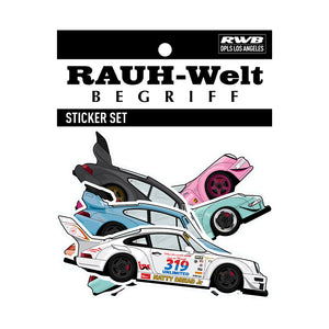 DPLS X RWB STICKER SET